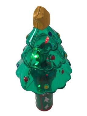 Light up Christmas tree 8” plastic